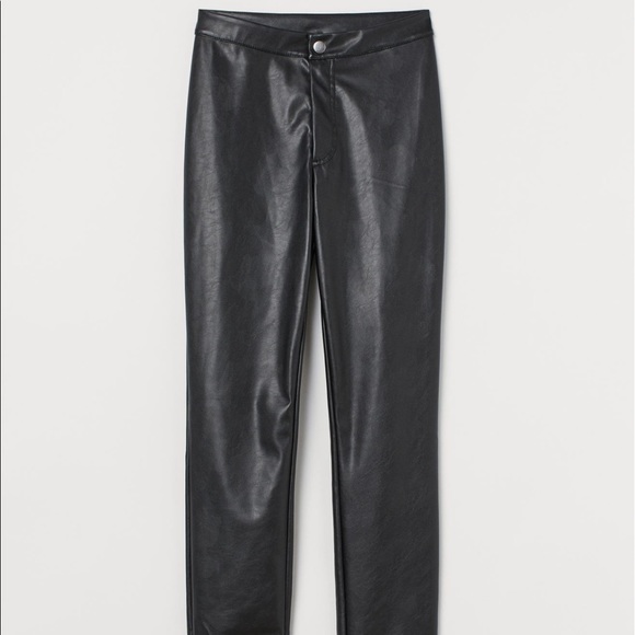 H&M Pants - Faux Leather Dress Pants